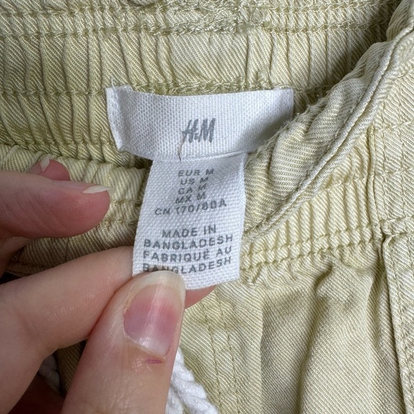 H&M wide legs rope drawstring pants size medium - Picture 3 of 8